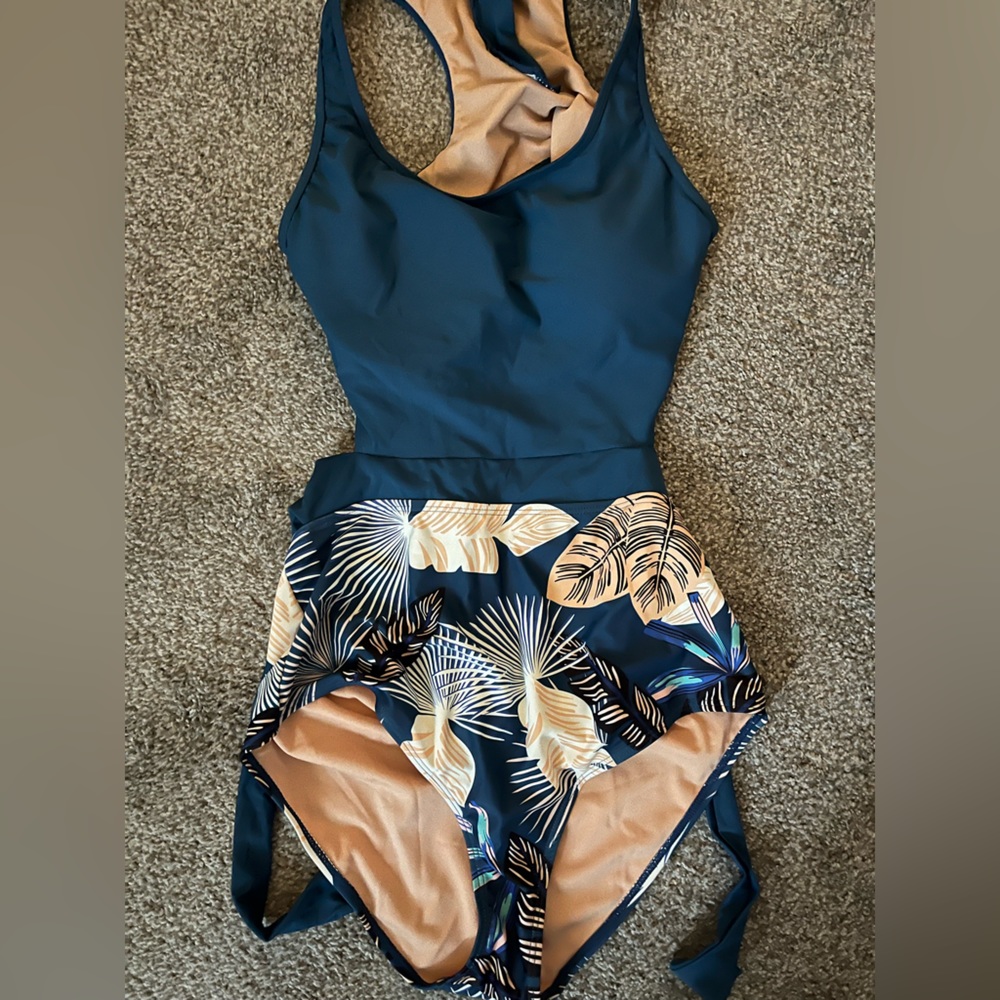 One Piece Large Bathing Suit